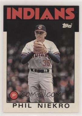 1986 Topps Traded - [Base] - Collector's Edition (Tiffany) #77T - Phil Niekro