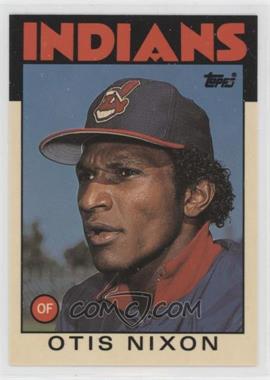 1986 Topps Traded - [Base] - Collector's Edition (Tiffany) #80T - Otis Nixon