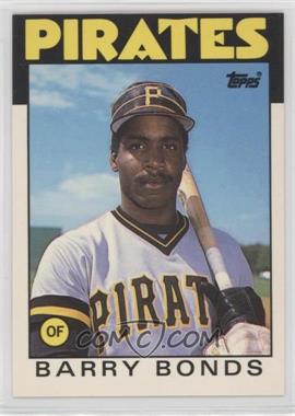 1986 Topps Traded - [Base] #11T - Barry Bonds