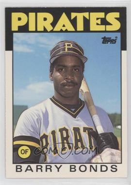 1986 Topps Traded - [Base] #11T - Barry Bonds