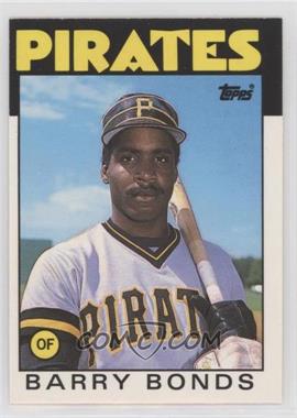 1986 Topps Traded - [Base] #11T - Barry Bonds