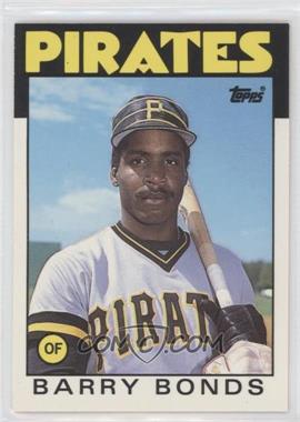 1986 Topps Traded - [Base] #11T - Barry Bonds