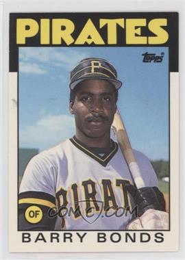 1986 Topps Traded - [Base] #11T - Barry Bonds