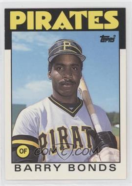 1986 Topps Traded - [Base] #11T - Barry Bonds