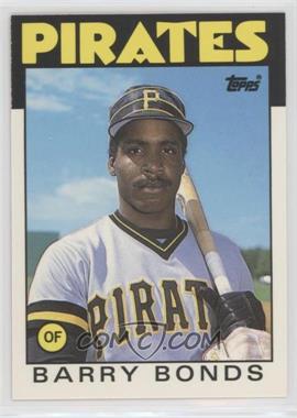 1986 Topps Traded - [Base] #11T - Barry Bonds