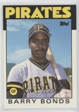 1986 Topps Traded - [Base] #11T - Barry Bonds