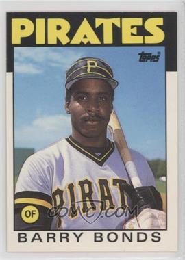 1986 Topps Traded - [Base] #11T - Barry Bonds