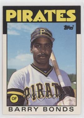 1986 Topps Traded - [Base] #11T - Barry Bonds