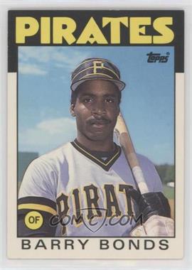 1986 Topps Traded - [Base] #11T - Barry Bonds