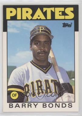 1986 Topps Traded - [Base] #11T - Barry Bonds