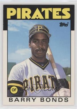 1986 Topps Traded - [Base] #11T - Barry Bonds