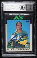 Jose Canseco [BAS BGS Authentic]