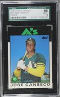 Jose Canseco [SGC 88 NM/MT 8]