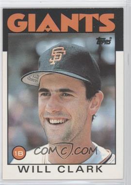1986 Topps Traded - [Base] #24T - Will Clark