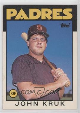 1986 Topps Traded - [Base] #56T - John Kruk [EX to NM]