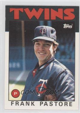 1986 Topps Traded - [Base] #85T - Frank Pastore