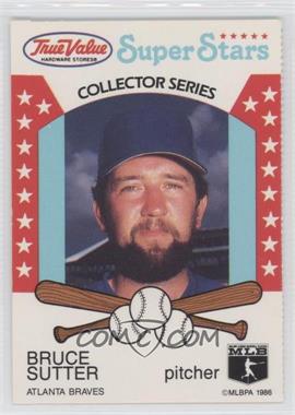 1986 True Value Hardware Super Stars - [Base] #15 - Bruce Sutter