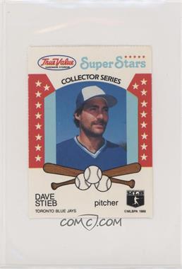 1986 True Value Hardware Super Stars - [Base] #19 - Dave Stieb [EX to NM]