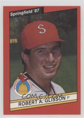 1987 Best Springfield Cardinals - [Base] #18 - Robert Glisson