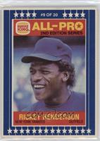 Rickey Henderson, Keith Hernandez [EX to NM]