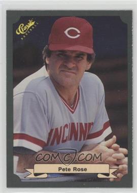 1987 Classic - [Base] #1 - Pete Rose