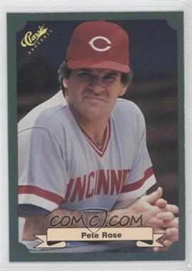 1987 Classic - [Base] #1 - Pete Rose