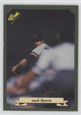 1987 Classic - [Base] #90 - Jack Morris