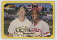 Mark McGwire, Eric Davis [EX to NM]