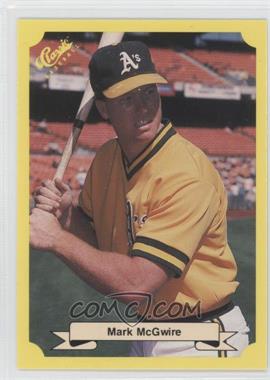 1987 Classic Update Yellow Travel Edition - [Base] #121 - Mark McGwire