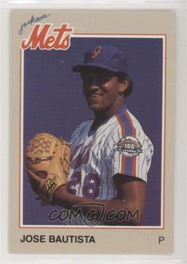 1987 Coca-Cola Jackson Mets - [Base] #3 - Jose Bautista