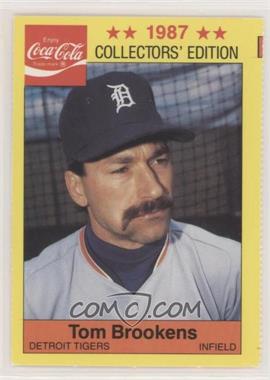 1987 Coca-Cola/SAS Detroit Tigers - [Base] #17 - Tom Brookens