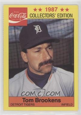1987 Coca-Cola/SAS Detroit Tigers - [Base] #17 - Tom Brookens