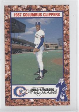 1987 Cracker Jack Columbus Clippers Police - [Base] #_BRAR - Brad Arnsberg