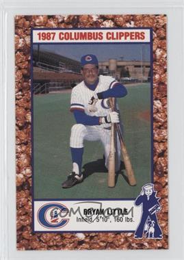 1987 Cracker Jack Columbus Clippers Police - [Base] #_BRLI - Bryan Little