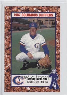 1987 Cracker Jack Columbus Clippers Police - [Base] #_GLSH - Glenn Sherlock