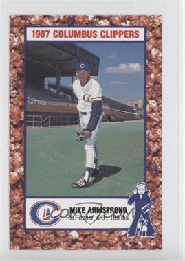 1987 Cracker Jack Columbus Clippers Police - [Base] #_MIAR - Mike Armstrong