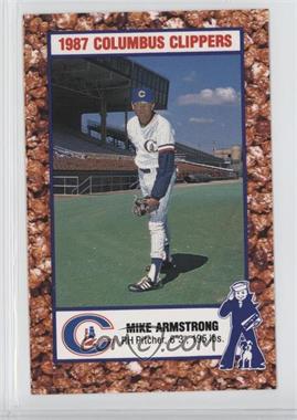 1987 Cracker Jack Columbus Clippers Police - [Base] #_MIAR - Mike Armstrong