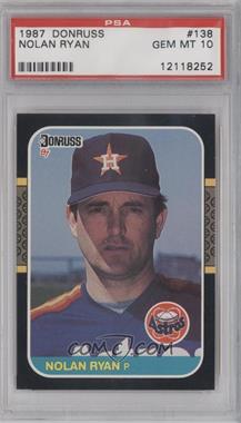 1987 Donruss - [Base] #138 - Nolan Ryan [PSA 10 GEM MT]