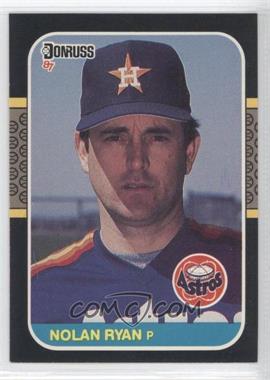 1987 Donruss - [Base] #138 - Nolan Ryan