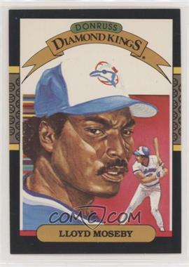 1987 Donruss - [Base] #21 - Diamond Kings - Lloyd Moseby