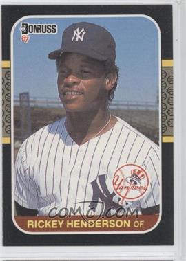 1987 Donruss - [Base] #228 - Rickey Henderson