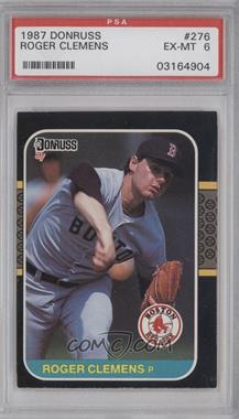 1987 Donruss - [Base] #276 - Roger Clemens [PSA 6 EX‑MT]