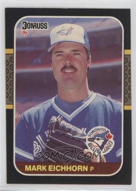 1987 Donruss - [Base] #321 - Mark Eichhorn