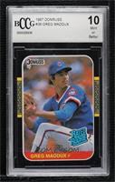 Rated Rookie - Greg Maddux [BCCG 10 Mint or Better]