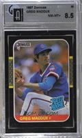 Rated Rookie - Greg Maddux [GAI 8.5]