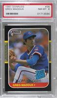 Rated Rookie - Greg Maddux [PSA 8 NM‑MT]