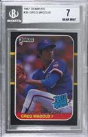 Rated Rookie - Greg Maddux [BGS 7 NEAR MINT]