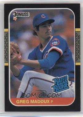 1987 Donruss - [Base] #36 - Rated Rookie - Greg Maddux [Noted]