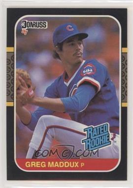 1987 Donruss - [Base] #36 - Rated Rookie - Greg Maddux [EX to NM]