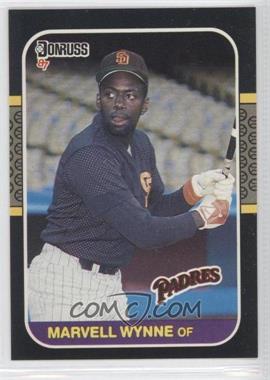 1987 Donruss - [Base] #411 - Marvell Wynne